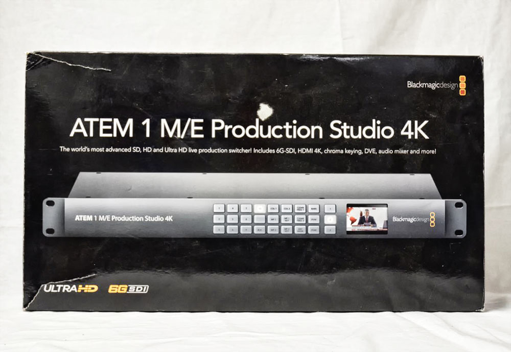 BlackmagicDesign ATEM 1 M/E Production Studio 4K