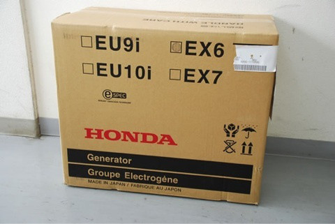 ホンダ サイクロコンバーター発電機 EX6 (未開封品)