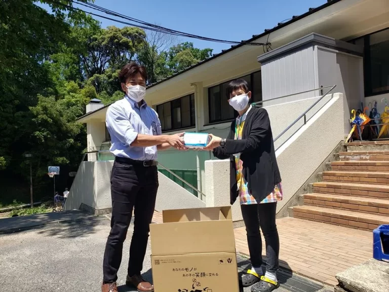 生駒の児童福祉施設「愛染寮」さん