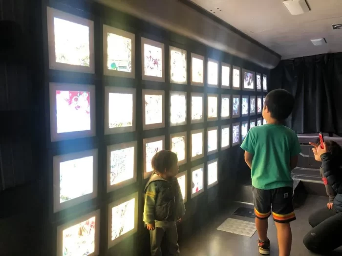 プペルバス訪問時の様子