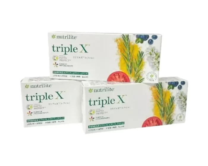 ニュートリライト トリプルX (レフィル) 各124粒×3種