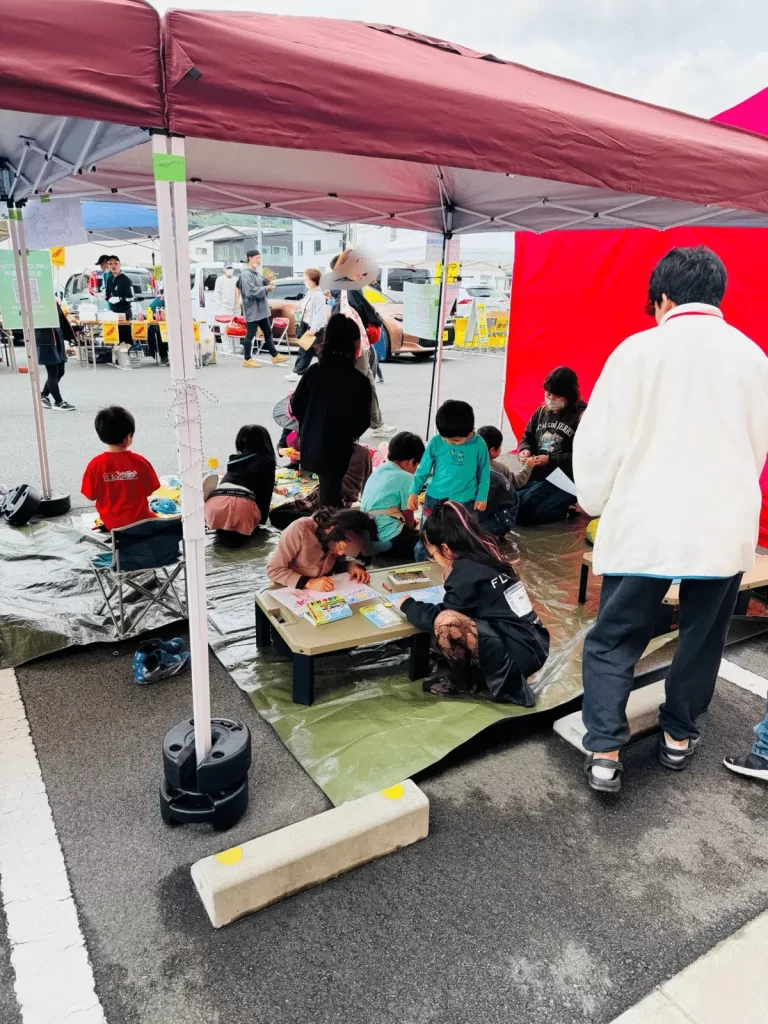 子どもたちががんばっている様子